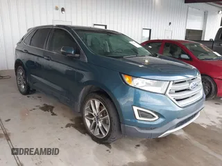 2016 Ford Edge Titanium with VIN 2FMPK3K92GBB76588, listed as a IAAI auction lot 40279879 with 116,293 mi miles. Bid and sale history available at carsss.com. Image 1.