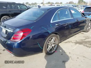2019 Mercedes-Benz S 560 with VIN WDDUG8GB2KA429212, listed as a IAAI auction lot 41473457 with 53,843 mi miles and . Bid and sale history available at DreamBid. Image 4.
