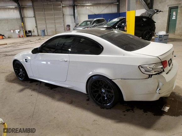 2012 BMW M3 with VIN WBSKG9C56CE799055, listed as a Copart auction lot 72605484 with 79,026 mi miles and Salvage Title. Bid and sale history available at carsss.com. Image 2.