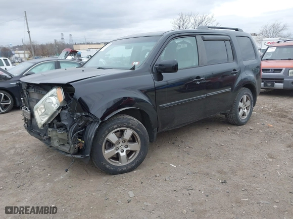 2011 Honda Pilot EX with VIN 5FNYF4H43BB046555, listed as a IAAI auction lot 41727253 with 158,666 mi miles. Bid and sale history available at carsss.com. Image 16.