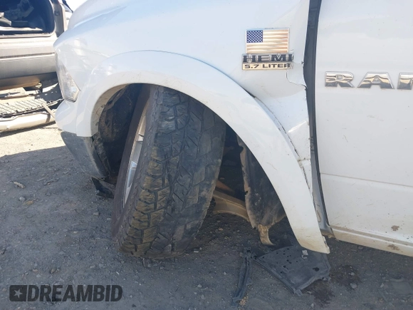 2012 Ram 1500 Big Horn with VIN 1C6RD7LT3CS247992, listed as a IAAI auction lot 41847159 with 63,602 mi miles. Bid and sale history available at carsss.com. Image 6.