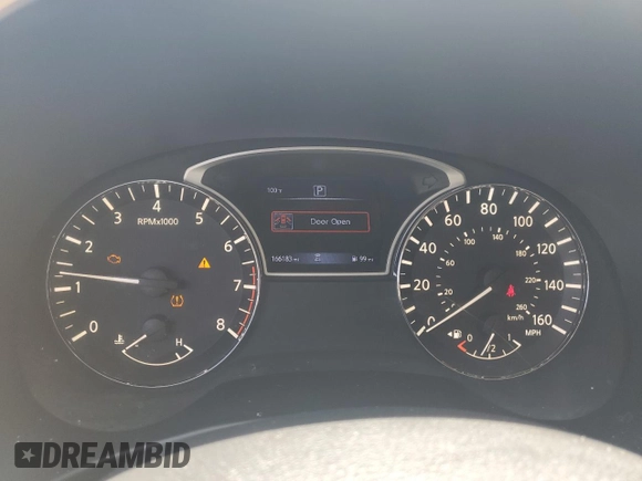 2018 Nissan Pathfinder SV with VIN 5N1DR2MN0JC629021, listed as a Copart auction lot 57286605 with 166,183 mi miles and Salvage title. Bid and sale history available at DreamBid. Image 9.