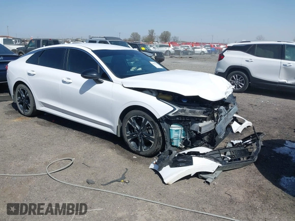 2024 Kia K5 GT-Line z VIN 5XXG64J20RG234249, wystawiony jako IAAI lot #41823685 z przebiegiem 33 168 mil mil oraz . Historia ofert i sprzedaży dostępna na DreamBid. Obrazek 1.