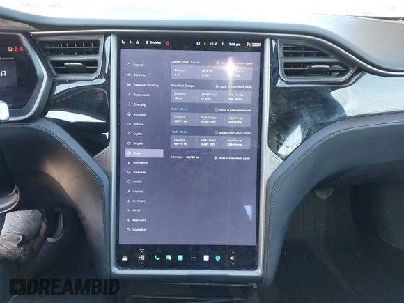 2020 Tesla Model S Long Range with VIN 5YJSA1E23LF381872, listed as a IAAI auction lot 41763046 with 96,720 mi miles and . Bid and sale history available at DreamBid. Image 19.