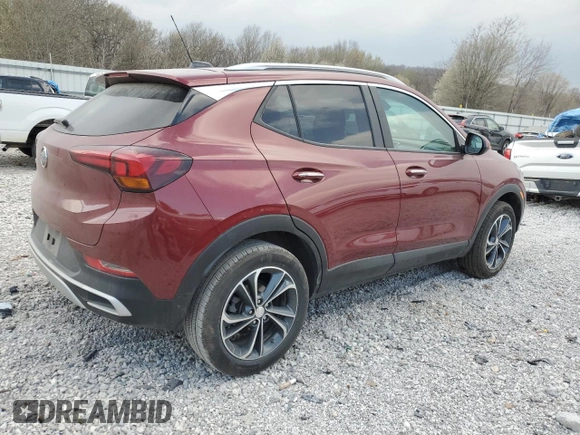 2022 Buick Encore GX Select with VIN KL4MMESL3NB136834, listed as a Copart auction lot 49256825 with 36,462 mi miles and Salvage title. Bid and sale history available at DreamBid. Image 3.