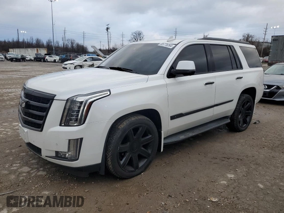2016 Cadillac Escalade Luxury Collection z VIN 1GYS4BKJ7GR155613, wystawiony jako Copart lot #85775264 z przebiegiem 138 790 mil mil oraz Szkody całkowita. Historia ofert i sprzedaży dostępna na DreamBid. Obrazek 1.