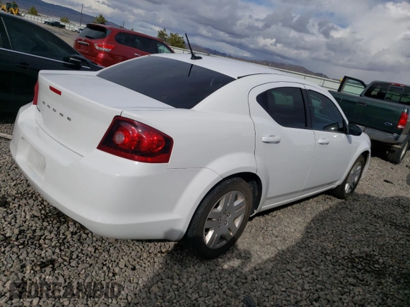 2014 Dodge Avenger SE with VIN 1C3CDZAB6EN233417, listed as a Copart auction lot 51273605 with 137,722 mi miles and Salvage Title. Bid and sale history available at DreamBid. Image 3.