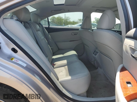 2007 Lexus ES 350 with VIN JTHBJ46G772014122, listed as a Copart auction lot 54010015 with 132,420 mi miles and Salvage Title. Bid and sale history available at carsss.com. Image 10.