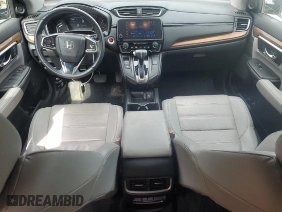 2018 Honda CR-V Touring with VIN 2HKRW2H91JH688325, listed as a Copart auction lot 63619555 with 124,962 mi miles and Salvage title. Bid and sale history available at DreamBid. Image 8.