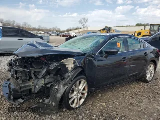 2016 Mazda Mazda6 i Touring with VIN JM1GJ1V55G1414286, listed as a Copart auction lot 45371115 with 0 mi miles and Salvage Title. Bid and sale history available at carsss.com. Image 1.