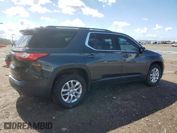 2019 Chevrolet Traverse LT Cloth with VIN 1GNERGKW0KJ262532, listed as a Copart auction lot 48403365 with 80,792 mi miles and Salvage Title. Bid and sale history available at carsss.com. Image 3.