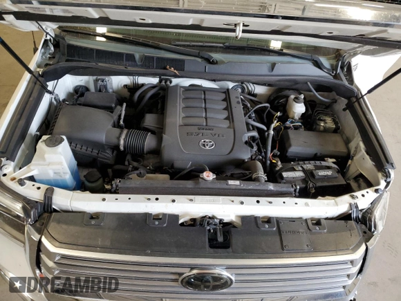 2018 Toyota Tundra SR5 z VIN 5TFHW5F15JX767768, wystawiony jako Copart lot #73587614 z przebiegiem 61 001 mil mil oraz Szkoda całkowita • Salvage title. Historia ofert i sprzedaży dostępna na DreamBid. Obrazek 12.
