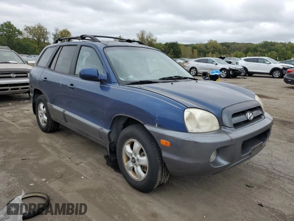 2006 Hyundai Santa Fe GLS with VIN KM8SC13D86U101742, listed as a Copart auction lot 72785044 with 137,819 mi miles and Salvage Title. Bid and sale history available at carsss.com. Image 4.