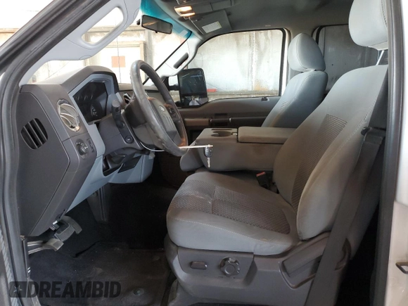 2011 Ford F-250 XL with VIN 1FT7W2AT2BEC57538, listed as a Copart auction lot 64505735 with 153,584 mi miles and Salvage title. Bid and sale history available at DreamBid. Image 7.