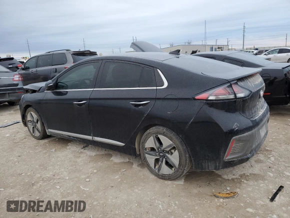 2021 Hyundai Ioniq Limited z VIN KMHC05LC1MU254424, wystawiony jako Copart lot #83341754 z przebiegiem Nie podano mil oraz Szkoda całkowita • Salvage title. Historia ofert i sprzedaży dostępna na DreamBid. Obrazek 2.