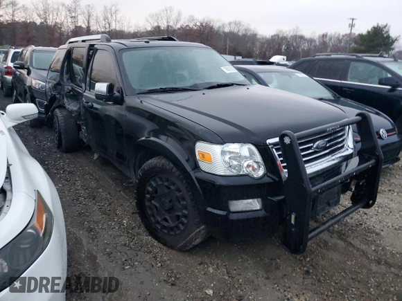 2010 Ford Explorer Limited with VIN 1FMEU7F86AUA30724, listed as a Copart auction lot 62395724 with Not Provided miles and Salvage Title. Bid and sale history available at carsss.com. Image 4.