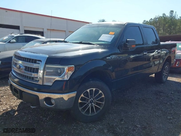 2014 Ford F-150 XL with VIN 1FTFW1EF7EFC89605, listed as a IAAI auction lot 41761440 with 218,753 mi miles. Bid and sale history available at carsss.com. Image 14.