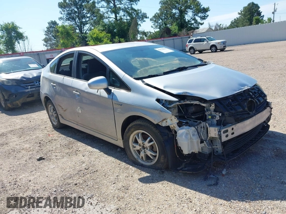 2010 Toyota Prius II with VIN JTDKN3DU7A0225140, listed as a IAAI auction lot 42174000 with Not Provided miles and . Bid and sale history available at DreamBid. Image 1.
