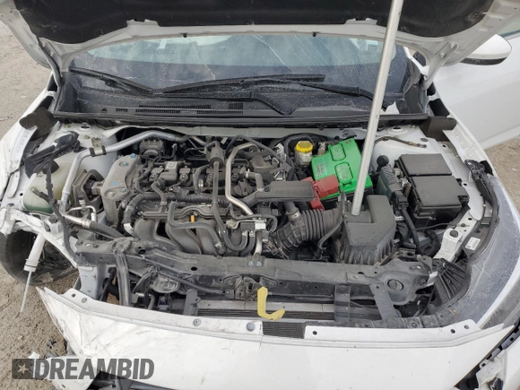 2024 Nissan Sentra SV with VIN 3N1AB8CV0RY218918, listed as a Copart auction lot 57944735 with 22,879 mi miles and Non repairable. Bid and sale history available at DreamBid. Image 11.