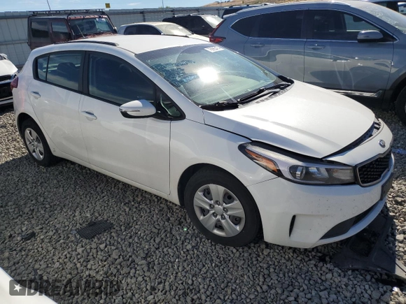 2018 Kia Forte LX with VIN KNAFK5A88J5772981, listed as a Copart auction lot 76985474 with 93,199 mi miles and Salvage Title. Bid and sale history available at carsss.com. Image 4.