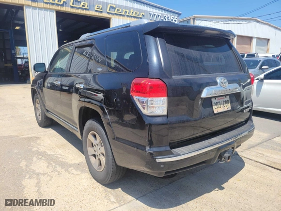 2011 Toyota 4Runner SR5 with VIN JTEZU5JRXB5025463, listed as a Copart auction lot 54458925 with 412,503 mi miles and Clean Title. Bid and sale history available at carsss.com. Image 4.
