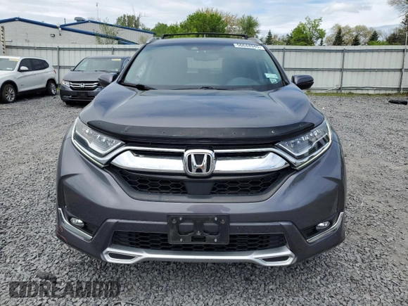 2018 Honda CR-V Touring with VIN 5J6RW2H96JL004858, listed as a Copart auction lot 56644945 with 27,642 mi miles and Salvage title. Bid and sale history available at DreamBid. Image 5.
