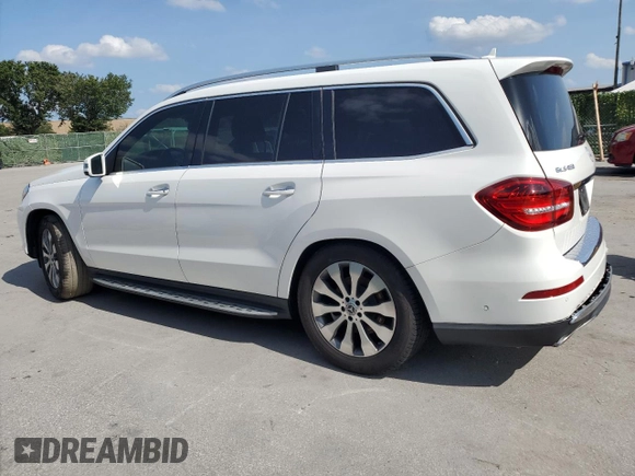 2019 Mercedes-Benz GLS 450 with VIN 4JGDF6EE5KB224357, listed as a Copart auction lot 56689304 with 84,243 mi miles and Salvage Title. Bid and sale history available at DreamBid. Image 2.