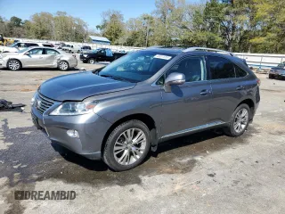 2013 Lexus RX 450h with VIN JTJBC1BA1D2440621, listed as a Copart auction lot 49311285 with 124,264 mi miles and Salvage Title. Bid and sale history available at DreamBid. Image 1.