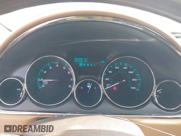 2014 Buick Enclave Leather with VIN 5GAKRBKD6EJ172482, listed as a IAAI auction lot 41686698 with 73,034 mi miles and . Bid and sale history available at DreamBid. Image 7.