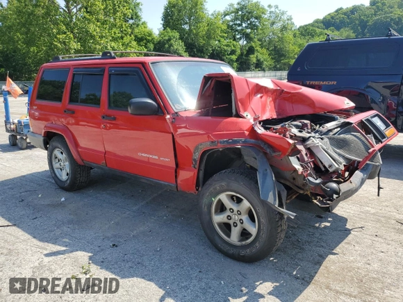 2000 Jeep Cherokee с VIN 1J4FF48S6YL129175, выставлен на аукционе Copart как лот 62481615 с пробегом Не указан миль и Списание • Salvage title. История ставок и продаж доступна на DreamBid. Изображение 4.