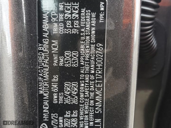 2024 Genesis Electrified GV70 Advanced with VIN 5NMMCET17RH002769, listed as a Copart auction lot 77383524 with 7,137 mi miles and Salvage Title. Bid and sale history available at carsss.com. Image 14.