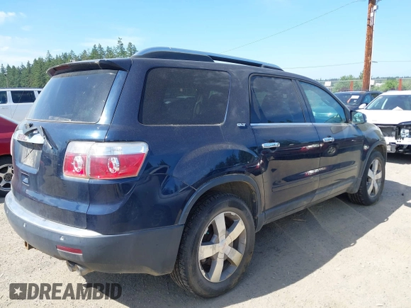 2009 GMC Acadia SLT2 with VIN 1GKER33D19J197400, listed as a IAAI auction lot 42447641 with 159,960 mi miles and . Bid and sale history available at DreamBid. Image 4.