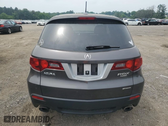 2010 Acura RDX Technology with VIN 5J8TB1H52AA005730, listed as a Copart auction lot 60951575 with 200,948 mi miles and Clean title. Bid and sale history available at DreamBid. Image 6.