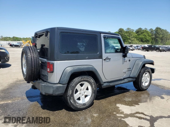 2013 Jeep Wrangler Sport z VIN 1C4AJWAG2DL649500, wystawiony jako Copart lot #52859775 z przebiegiem 70 254 mil mil oraz Szkoda całkowita • Salvage title. Historia ofert i sprzedaży dostępna na DreamBid. Obrazek 3.