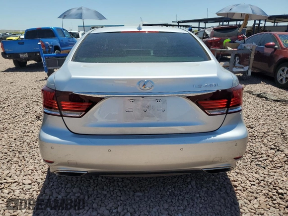 2014 Lexus LS 460 L with VIN JTHGL5EF5E5052815, listed as a Copart auction lot 54770504 with 32,567 mi miles and Salvage title. Bid and sale history available at DreamBid. Image 6.