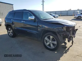 2014 Jeep Grand Cherokee Limited with VIN 1C4RJEBT0EC141553, listed as a Copart auction lot 50835405 with 61,585 mi miles and Salvage Title. Bid and sale history available at DreamBid. Image 4.