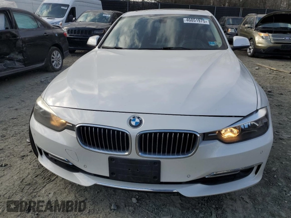 2015 BMW 3 Series 328i with VIN WBA3A5C50FF607260, listed as a Copart auction lot 46051975 with 135,106 mi miles and Salvage Title. Bid and sale history available at carsss.com. Image 5.