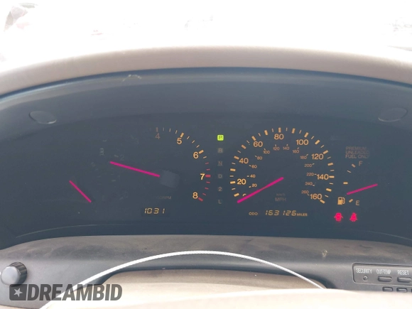 1996 Lexus SC 300 z VIN JT8CD32Z3T0034600, wystawiony jako IAAI lot #42106378 z przebiegiem 163 126 mil mil oraz . Historia ofert i sprzedaży dostępna na DreamBid. Obrazek 7.