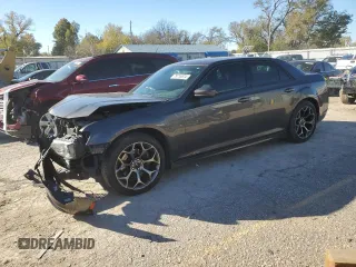 2015 Chrysler 300 with VIN 2C3CCABT8FH921196, listed as a Copart auction lot 79716874 with 138,829 mi miles and Salvage Title. Bid and sale history available at carsss.com. Image 1.