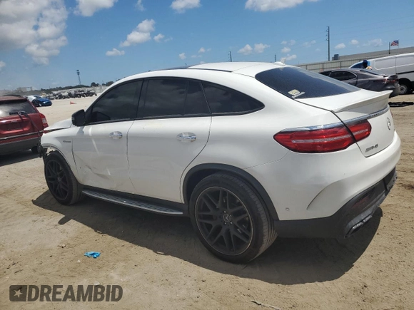 2016 Mercedes-Benz GLE 63 S AMG with VIN 4JGED7FB7GA027644, listed as a Copart auction lot 52813604 with 71,652 mi miles and . Bid and sale history available at DreamBid. Image 2.