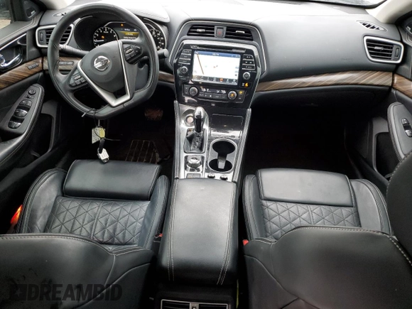 2018 Nissan Maxima SR with VIN 1N4AA6AP4JC383639, listed as a Copart auction lot 44697945 with 93,159 mi miles and Salvage Title. Bid and sale history available at carsss.com. Image 8.