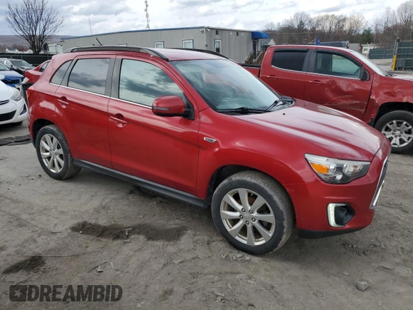 2015 Mitsubishi Outlander Sport 2.4 GT with VIN 4A4AR4AW8FE044398, listed as a Copart auction lot 51436115 with 154,126 mi miles and Clean Title. Bid and sale history available at carsss.com. Image 4.