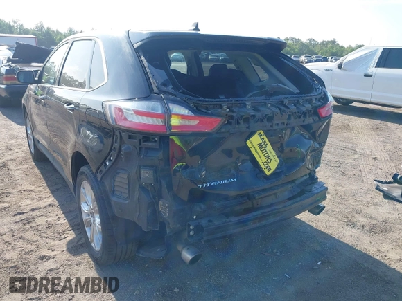 2022 Ford Edge Titanium with VIN 2FMPK4K99NBA45354, listed as a IAAI auction lot 42187761 with 75,458 mi miles and . Bid and sale history available at DreamBid. Image 6.
