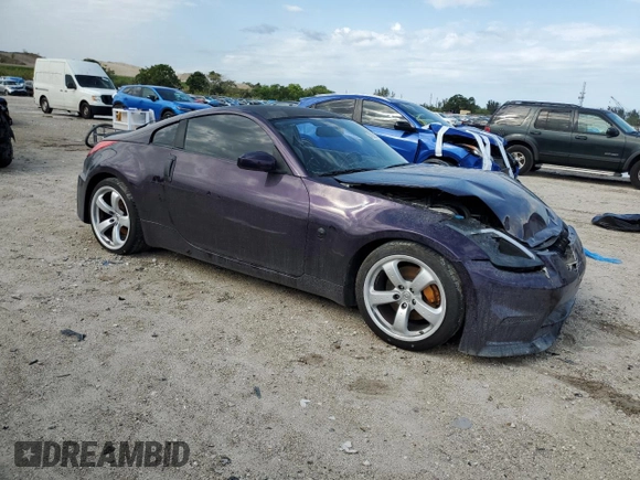 2008 Nissan 350Z Touring z VIN JN1BZ34E88M752770, wystawiony jako Copart lot #47938355 z przebiegiem 104 304 mil mil oraz Szkoda całkowita • Salvage title. Historia ofert i sprzedaży dostępna na DreamBid. Obrazek 4.