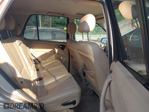 2003 Mercedes-Benz M 320 with VIN 4JGAB54E33A387607, listed as a IAAI auction lot 42655574 with 206,460 mi miles and . Bid and sale history available at DreamBid. Image 8.