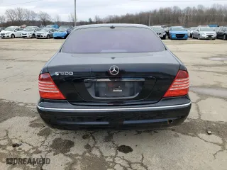 2006 Mercedes-Benz S-Class 5.0L with VIN WDBNG75JX6A483817, listed as a Copart auction lot 44381565 with 0 mi miles and Non Repairable. Bid and sale history available at carsss.com. Image 6.