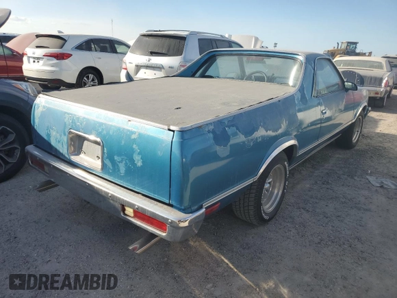 1987 Chevrolet El Camino z VIN 3GCCW80Z9HS905561, wystawiony jako Copart lot #75401604 z przebiegiem 32 958 mil mil oraz Szkoda całkowita • Salvage title. Historia ofert i sprzedaży dostępna na DreamBid. Obrazek 3.