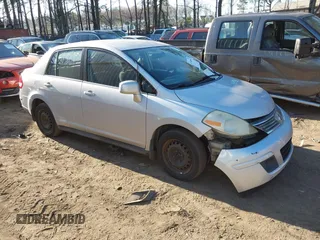 2008 Nissan Versa 1.8 S with VIN 3N1BC11EX8L404036, listed as a IAAI auction lot 41748990 with 170,394 mi miles. Bid and sale history available at carsss.com. Image 1.