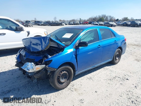 2010 Toyota Corolla with VIN 1NXBU4EE7AZ262192, listed as a IAAI auction lot 41695999 with 1 mi miles. Bid and sale history available at carsss.com. Image 2.