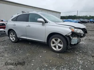 2010 Lexus RX 350 with VIN 2T2BK1BA9AC079265, listed as a Copart auction lot 62896445 with 126,090 mi miles and Salvage title. Bid and sale history available at DreamBid. Image 4.